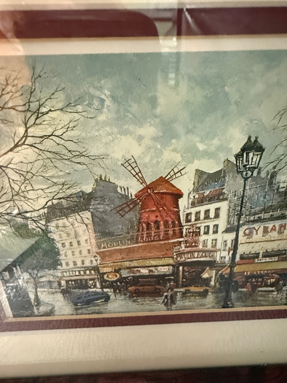 Vintage Print by Georges B. The Moulin Rouge in Paris - Picture 4 of 10